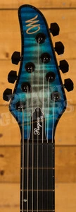 Mayones Regius Core 7 - Trans Jeans Black 3-Tone Blue Burst