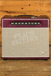Magnatone Billy Gibbons Signature Super Fifteen Electric Guitar Amplifier Combo - 15W - 1x12" - Chrome Grape