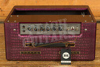 Magnatone Billy Gibbons Signature Super Fifteen Electric Guitar Amplifier Combo - 15W - 1x12" - Chrome Grape