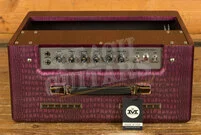 Magnatone Billy Gibbons Signature Super Fifteen Electric Guitar Amplifier Combo - 15W - 1x12" - Chrome Grape