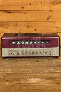 Magnatone Billy Gibbons Signature Super Fifty Nine M80 Electric Guitar Amplifier Head - 45W - Chrome Grape