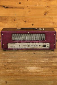 Magnatone Billy Gibbons Signature Super Fifty Nine M80 Electric Guitar Amplifier Head - 45W - Chrome Grape