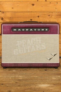 Magnatone Billy Gibbons Signature M80 2x12" Electric Guitar Amplifier Cabinet - Chrome Grape