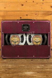 Magnatone Billy Gibbons Signature M80 2x12" Electric Guitar Amplifier Cabinet - Chrome Grape