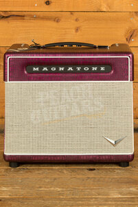 Magnatone Billy Gibbons Signature Baby M80 Electric Guitar Amplifier Combo - 12W - 1x10" - Chrome Grape