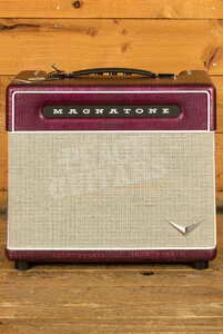 Magnatone Billy Gibbons Signature Baby M80 Electric Guitar Amplifier Combo - 12W - 1x10" - Chrome Grape