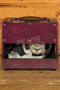 Magnatone Billy Gibbons Signature Baby M80 Electric Guitar Amplifier Combo - 12W - 1x10" - Chrome Grape