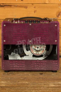 Magnatone Billy Gibbons Signature Baby M80 Electric Guitar Amplifier Combo - 12W - 1x10" - Chrome Grape