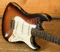 Fender Custom Shop Masterbuilt Dale Wilson 64 Strat - Relic 3-Tone Sunburst *Used*