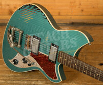 Novo Custom Serus TC | Ocean Turquoise Over '64 3-Tone Sunburst *Used*