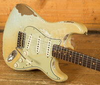 Fender Custom Shop Masterbuilt Dale Wilson 61 Strat | Heavy Relic Sonic Blue