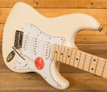 Squier Affinity Stratocaster Maple Olympic White