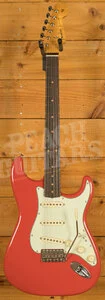 Fender Peach Guitars Exclusive American Vintage II '61 Stratocaster - Rosewood - Fiesta Red