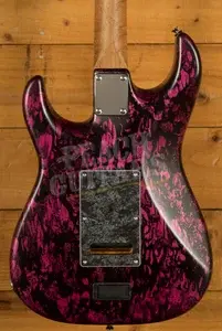 James Tyler Guitars | Studio Elite - Fuchsia Tint over Black Shmear
