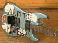Fender Tom Morello Arm The Homeless Guitar - Rosewood - Blue Ice Metallic