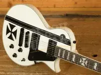 ESP LTD James Hetfield Iron Cross - Snow White