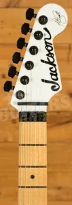 Jackson Pro Series 50th Anniversary Iron Maiden Adrian Smith Jackson SC1 - Maple - Snow White