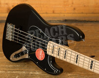 Squier Affinity Series Active Jazz Bass V Maple Black Metallic