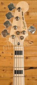 Squier Affinity Series Active Jazz Bass V Maple Black Metallic