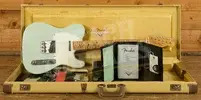Fender Custom Shop 52 Tele Journeyman - Maple - Transparent Surf Green