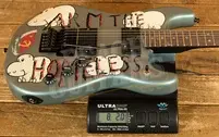 Fender Tom Morello Arm The Homeless Guitar - Rosewood - Blue Ice Metallic