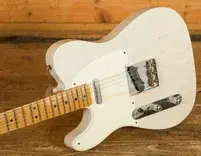 Fender Custom Shop 52 Tele Left-Handed - Journeyman Relic White Blonde