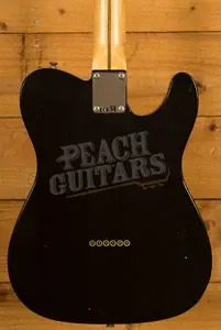 Fender Custom Shop 52 Tele Journeyman - Maple - Black - Left-Handed