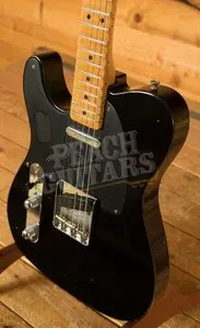 Fender Custom Shop 52 Tele Journeyman - Maple - Black - Left-Handed