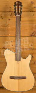 Ibanez FRH10N Solid-Top Cutaway Nylon Guitar - Natural Flat