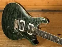 PRS SE Custom | Custom 24 Quilt - Teal Black