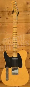 Fender Custom Shop 52 Tele Left-Handed - Journeyman Relic Butterscotch Blonde