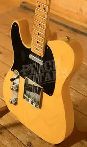 Fender Custom Shop 52 Tele Journeyman - Maple - Butterscotch Blonde - Left-Handed