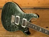 PRS SE Custom | Custom 24 Quilt - Teal Black