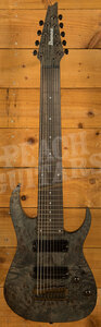 Ibanez RG Axe Design Lab | RG9PB - 9-String - Transparent Grey Flat