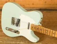 Fender Custom Shop 52 Tele Journeyman - Maple - Transparent Surf Green