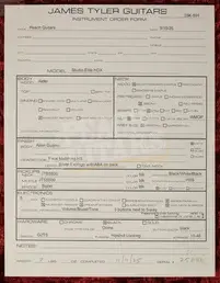 James Tyler Guitars | Studio Elite HDX - Alien Guano