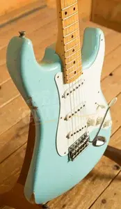 Fender Custom Shop '56 Strat Relic - Faded Daphne Blue *Used*