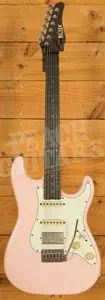 Schecter USA Custom Shop Nick Johnston HSS Wembley - Atomic Pink Aged Nitro