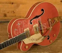Gretsch G6120LH Chet Atkins - Vintage Orange Stain Left Handed *Used*