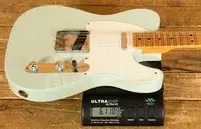 Fender Custom Shop 52 Tele Journeyman - Maple - Transparent Surf Green