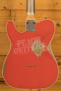 Fender Custom Shop Masterbuilt Dale Wilson 60 Tele Custom | Heavy Relic Fiesta Red *Used*