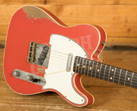 Fender Custom Shop Masterbuilt Dale Wilson 60 Tele Custom | Heavy Relic Fiesta Red *Used*