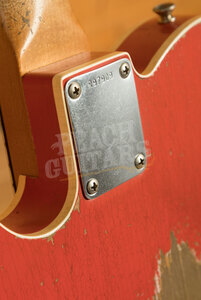 Fender Custom Shop Masterbuilt Dale Wilson 60 Tele Custom | Heavy Relic Fiesta Red *Used*