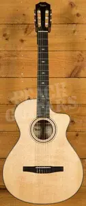 Taylor 312ce-N All-Solid Cutaway Classical Guitar - Natural