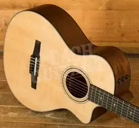 Taylor 312ce-N All-Solid Cutaway Classical Guitar - Natural