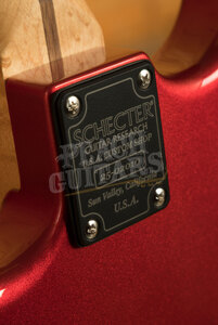 Schecter USA Traditional Sultan Candy Apple Red Alder BM/BM
