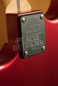 Schecter USA Custom Shop Sultan - Bird's Eye Maple - Candy Apple Red