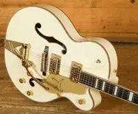 Gretsch G6136T-MGC Michael Guy Chislett Signature Falcon Vintage White