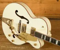 Gretsch G6136T-MGC Michael Guy Chislett Signature Falcon Vintage White