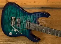 Charvel Pro-Mod Plus DK24 HH 2PT EB QM - Ebony - Chlorine Burst